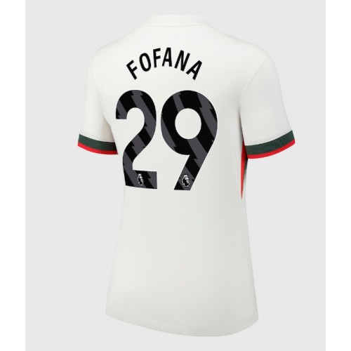 Chelsea Wesley Fofana #29 Bortatröja Dam 2025-26 Kortärmad Chelsea Wesley Fofana #29 Bortatröja Dam 2025-26 Kortärmad